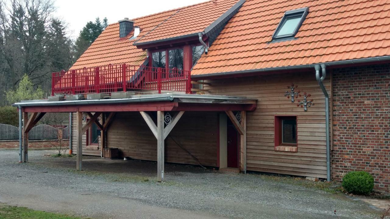 Ziegeleihof Inmitten Von Wiesen Und Waeldern Degenershausen Eksteriør bilde